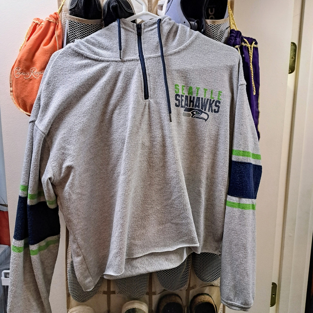 Seattle Seahawks Gray Hoodie
